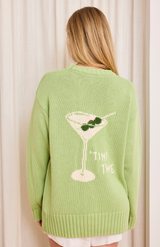 Caitlin Crisp Spring Green Tini Time Crew