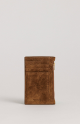 Yu Mei Cork Suede Frank Cardholder