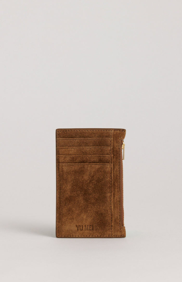 Yu Mei Cork Suede Frank Cardholder
