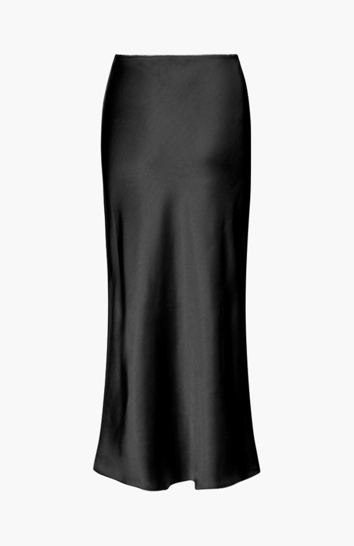 Samsøe Samsøe Black Saagneta Long Skirt