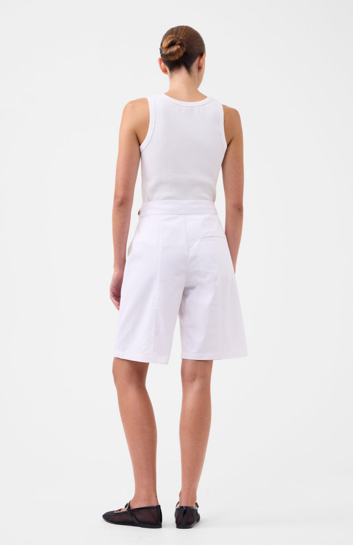 Morrison White Dune Bermuda Short