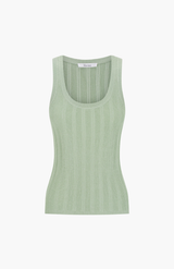 Morrison Mint Calista Knit Tank