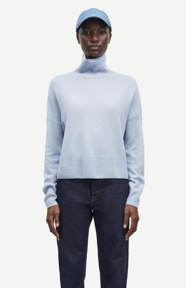 Samsøe Samsøe Pearl Blue Nola Turtleneck