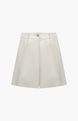 Caitlin Crisp Natural Linen Abroad Short