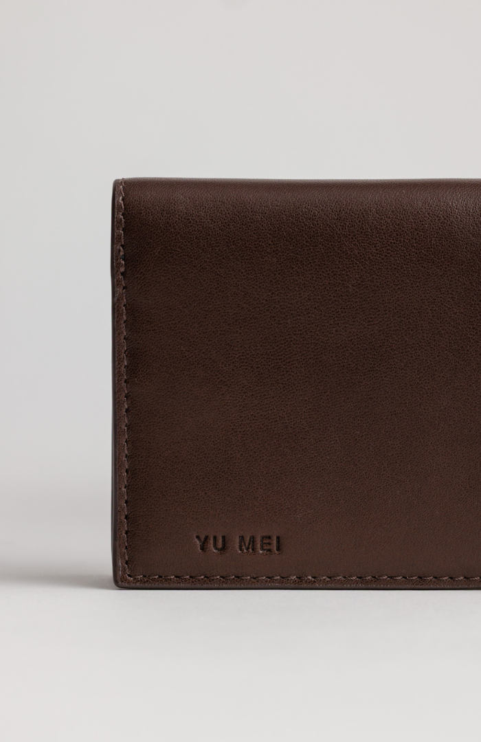 Yu Mei Molasses Lambskin Seth Cardholder
