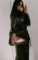 Yu Mei Fire Croc Pania Bag