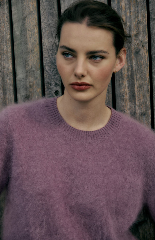 Laing Iris Brushed Cashmere T-Shirt