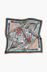 Good & Co Tribeca Study Silk Neck Scarf