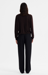 Morrison Espresso Margot Knit Cardigan