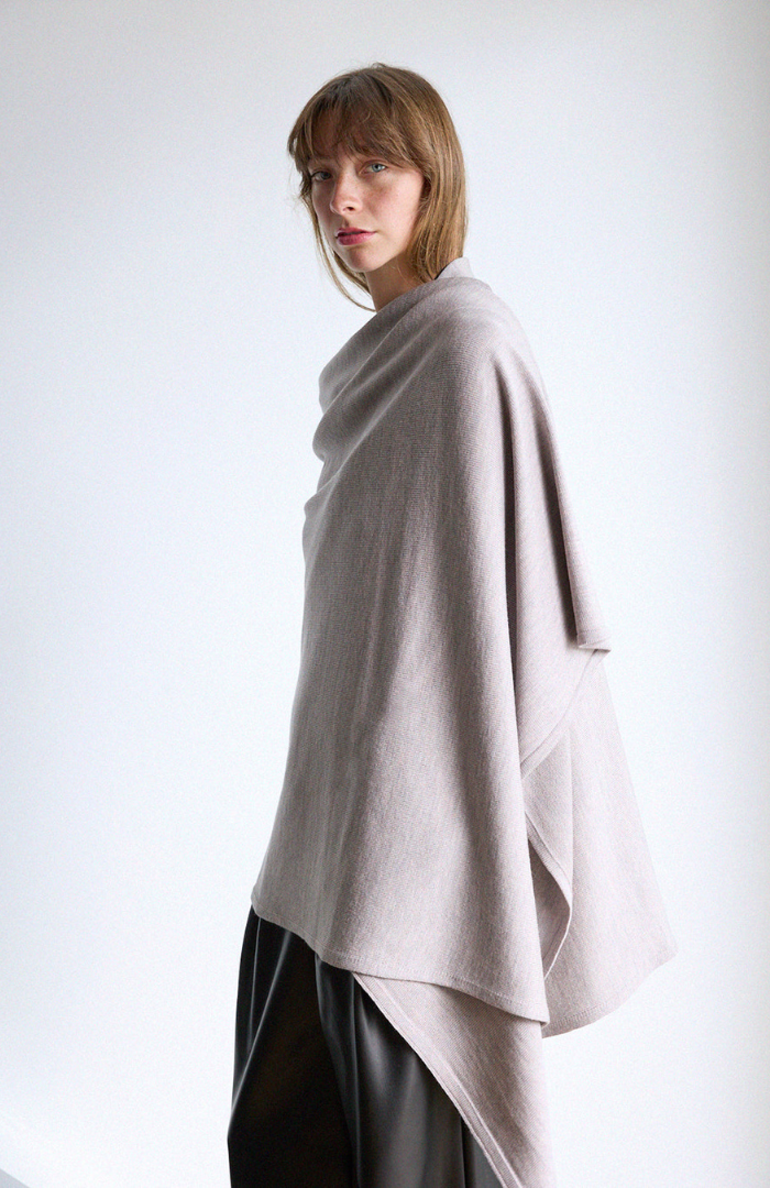 Good & Co Dove Merino Wrap