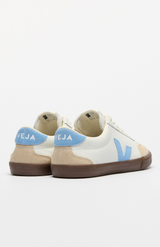 VEJA White Aqua Bark Volley Sneaker