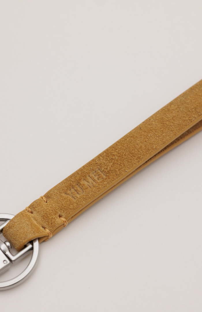 Yu Mei Sun Suede Key Fob