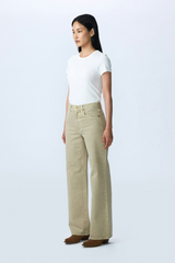 SLVRLAKE Pale Khaki Grace Jeans