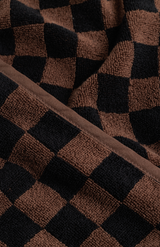 Baina Tabac & Noir Baby Towelling Set