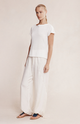 Marle Ivory Lill Knit Tee