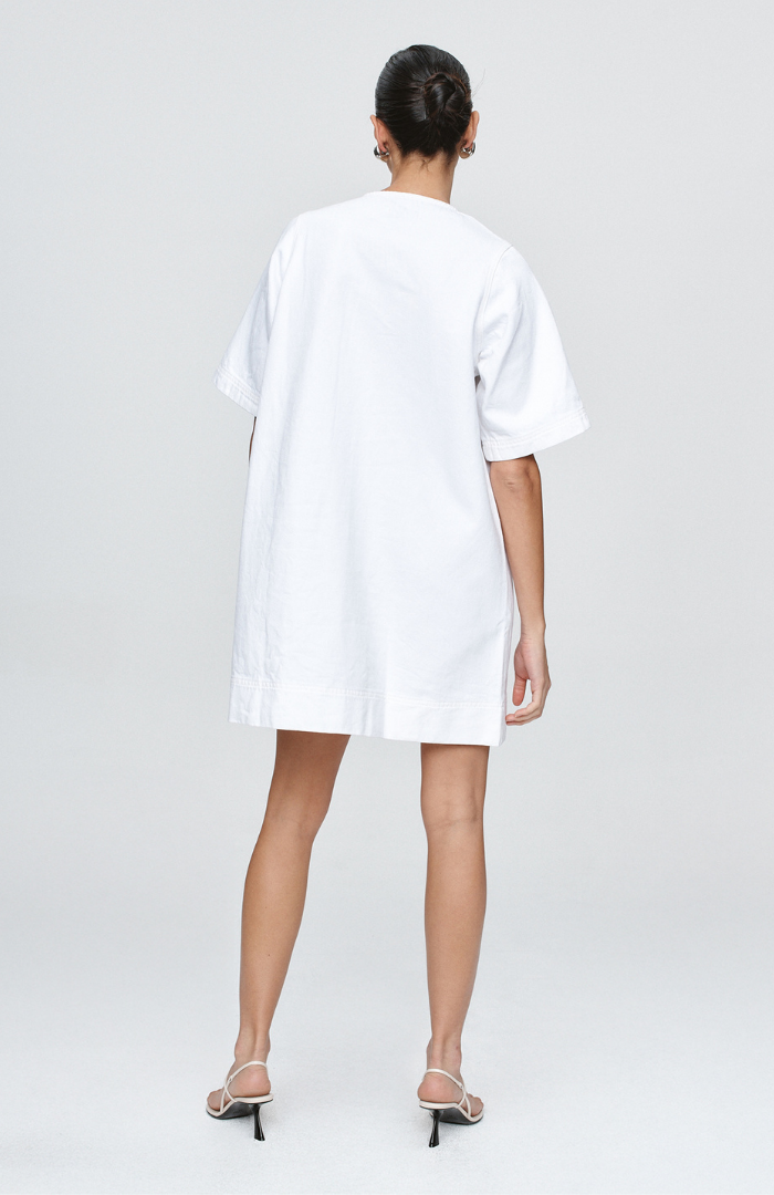 Marle Blanc Patch Pocket Dress