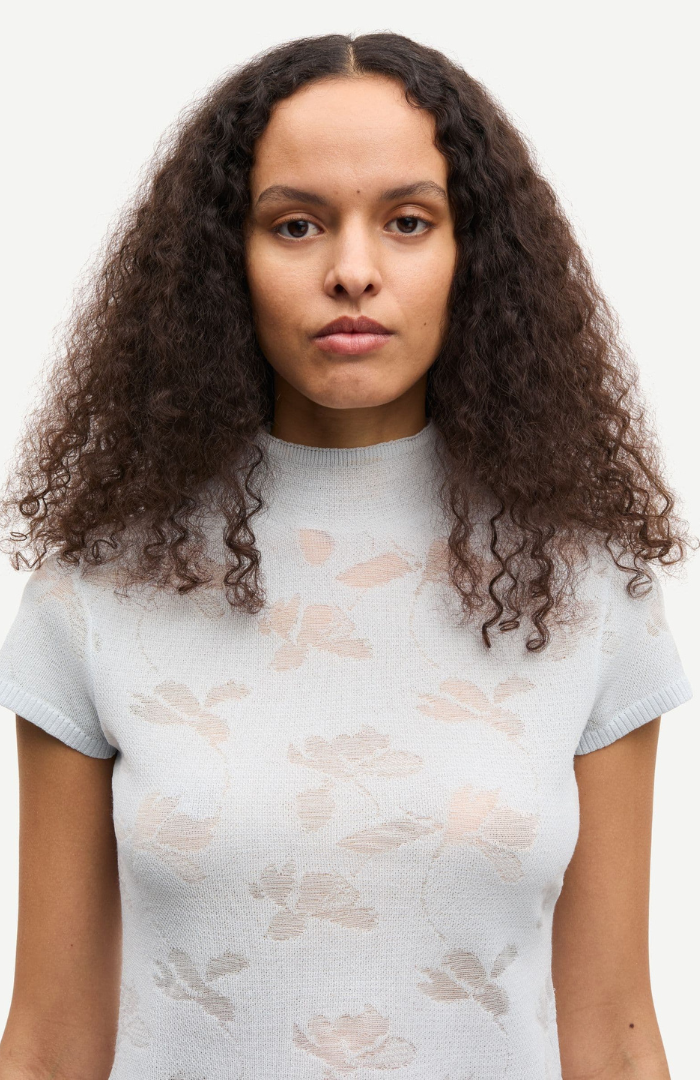 Samsøe Samsøe Illusion Blue Samerine T-Shirt