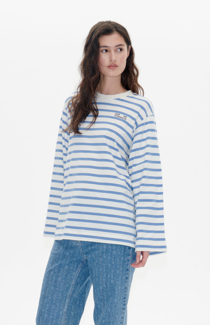 Baum Und Pferdgarten Blue Ebb Whisper Stripe Jeevana Top