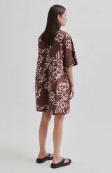 Second Female Cappuccino Bloem Tunic Dress