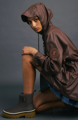 Karen Walker Chocolate Excursion Raincoat