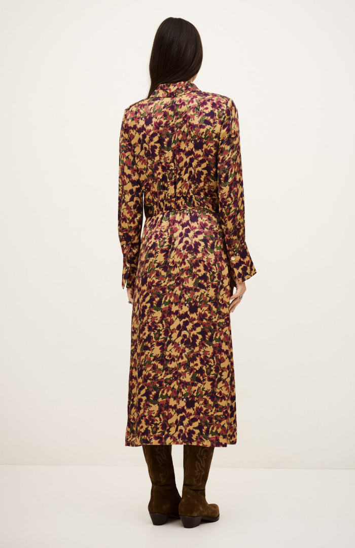 Ba&sh Ocre Ninfa Dress