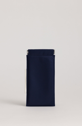 Yu Mei Double Blue Nylon Glasses Case