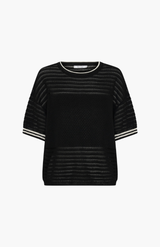 Morrison Black Dallas Knit Tee