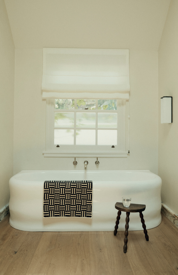 Baina Sand & Noir Saroma Bath Mat