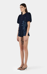 Hansen & Gretel Tropicana Denim Gia Denim Top