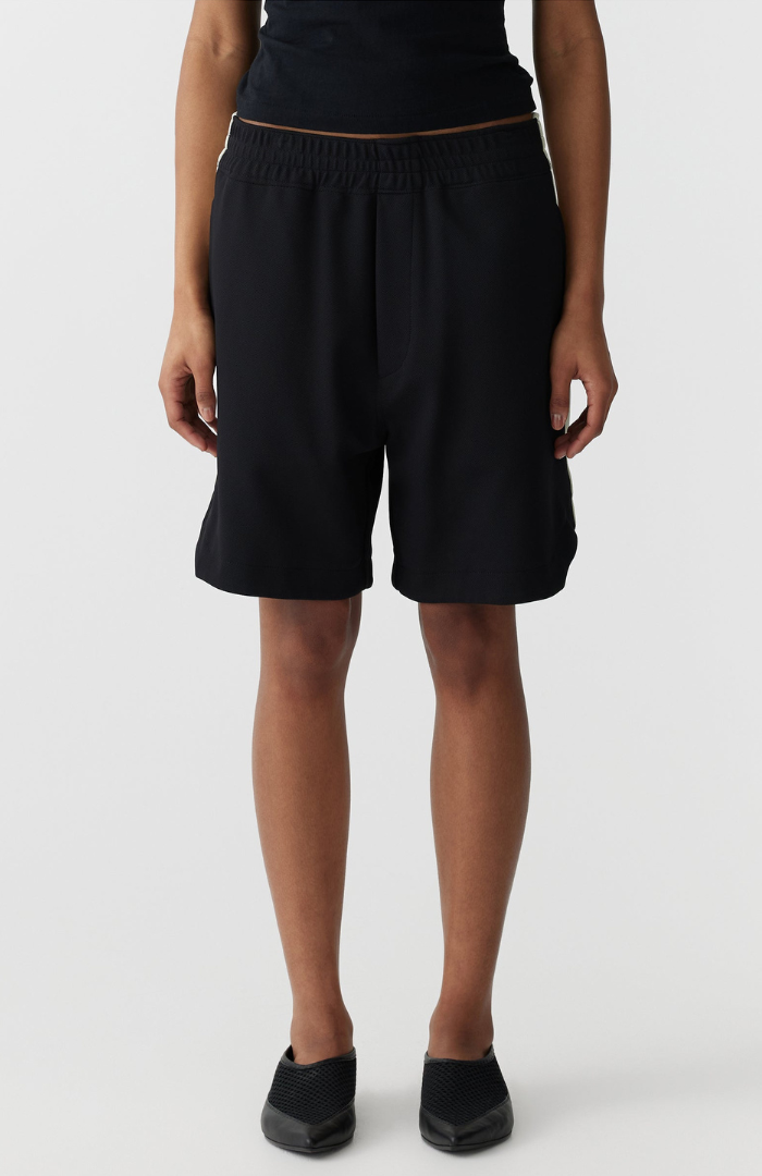 Bassike Black + Pistachio Pique Basketball Short