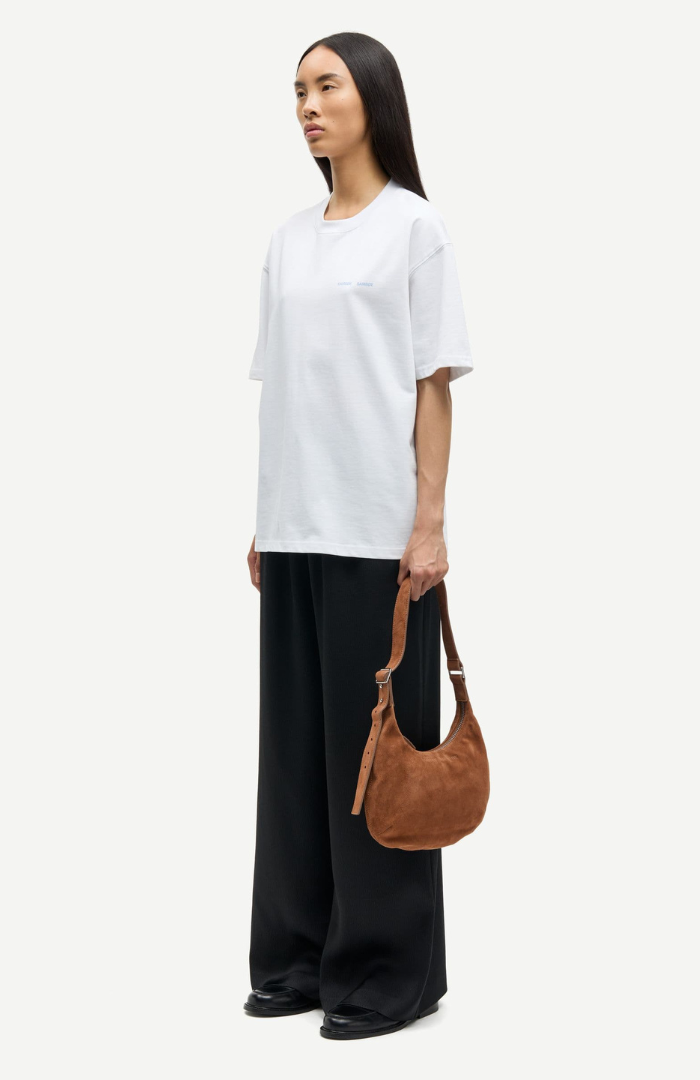 Samsøe Samsøe White Hug Saeira T-Shirt