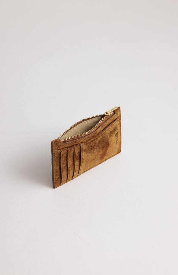 Yu Mei Cork Suede Frank Cardholder