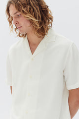 Assembly Label Cream Apollo Short Sleeve Shirt