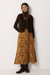 Maison Hotel Autumn Leaves Teresa Skirt