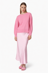 Absolut Cashmere Dragon Fruit Caterina Top