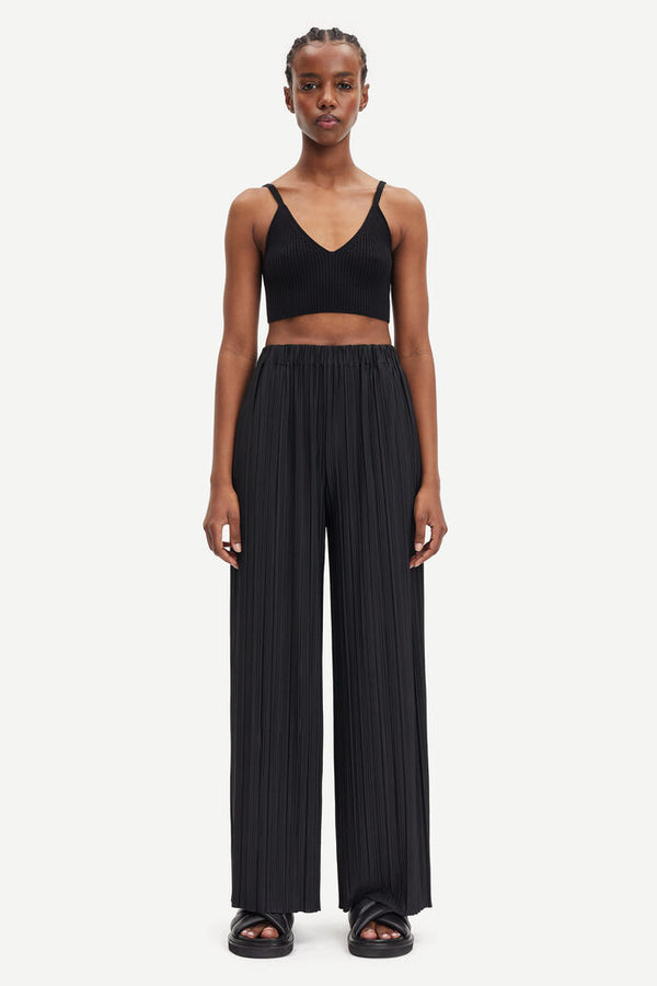 Samsøe Samsøe Black Uma Trousers