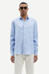 Samsøe Samsøe Brunnera Blue Liam NF Shirt