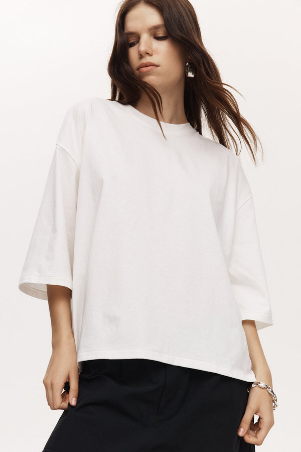 Marle White Ivory Austin Tee