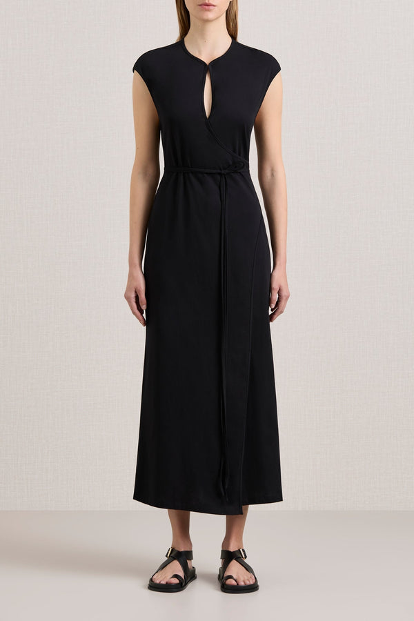 A.EMERY Black Leigh Jersey Dress