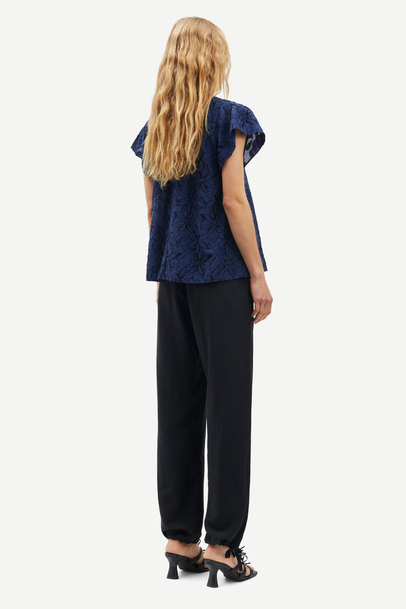 Samsøe Samsøe Pageant Blue Sakarookh Blouse