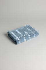 Baina Celeste & Chalk Sorn Bath Towel