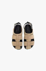 Deadly Ponies Oat Suede Triton Sandal
