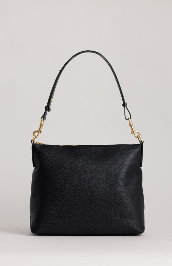 Yu Mei Black Deer Nappa Braidy Bag