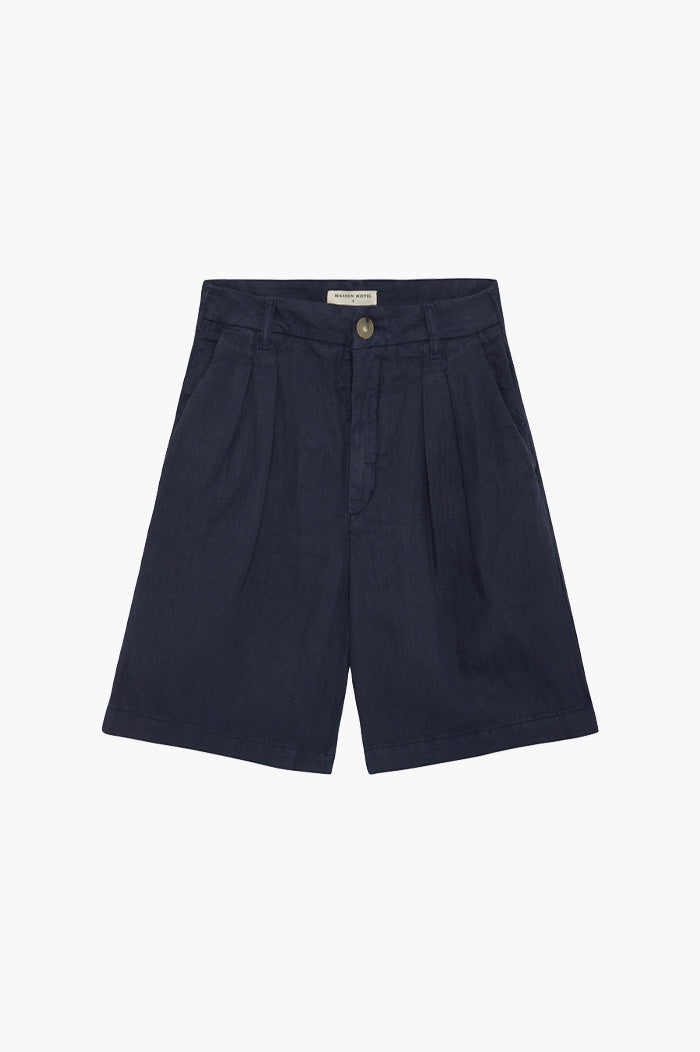 Maison Hotel Navy Woody Short