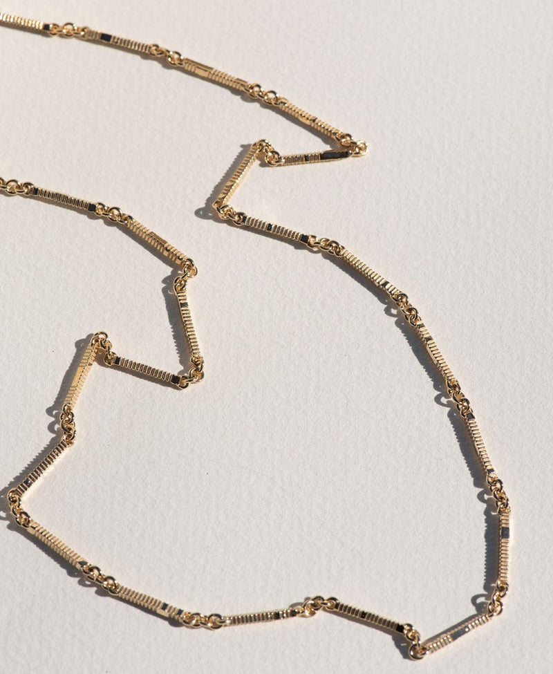 Zoe & Morgan 22k Gold Plate Ameena Chain Necklace (40cm)