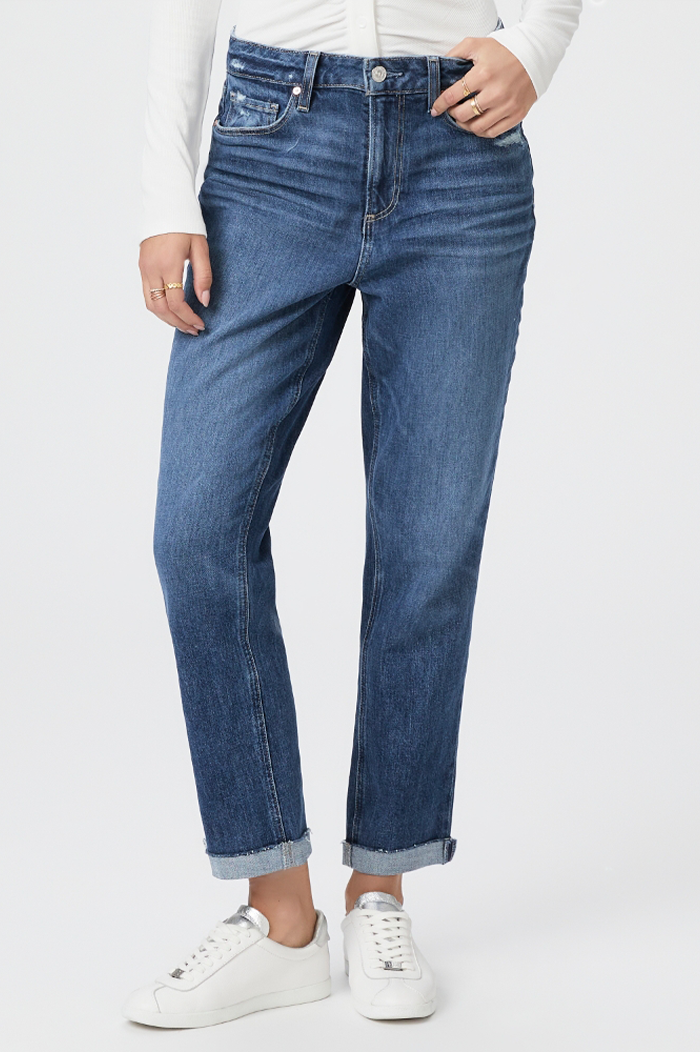Shop Paige Whatever Distressed High Rise Brigitte Jean Online
