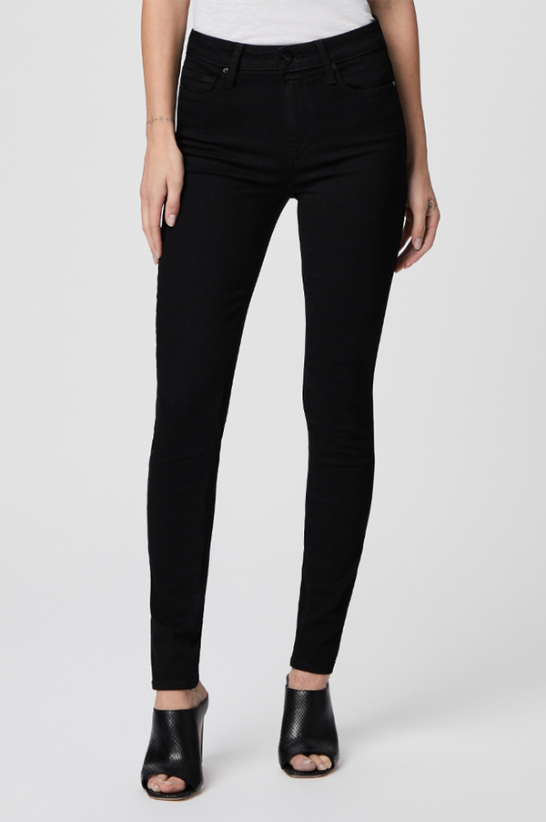 PAIGE Black Shadow Hoxton Ankle Jean