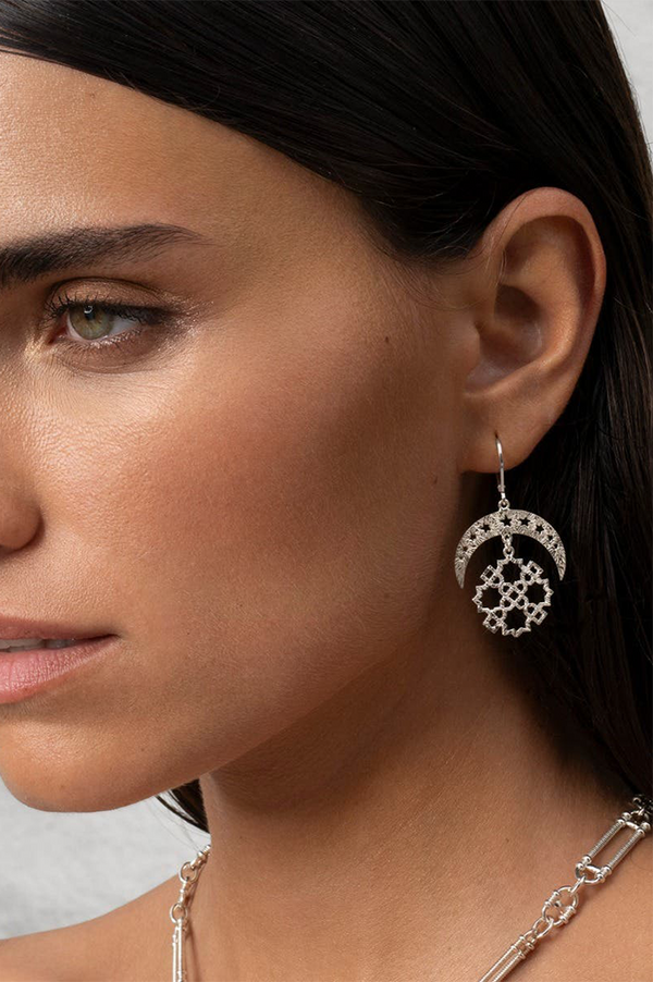 Zoe & Morgan Silver Essaouira Earrings