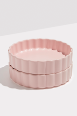 Fazeek Pink Ceramic Bowl  | Set Of 2