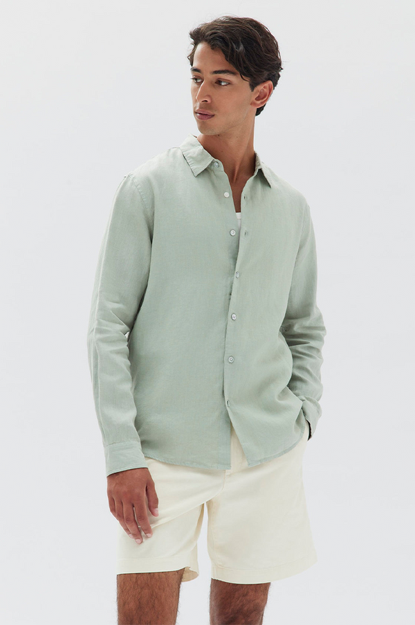 Assembly Label Nettle Casual Long Sleeve Shirt